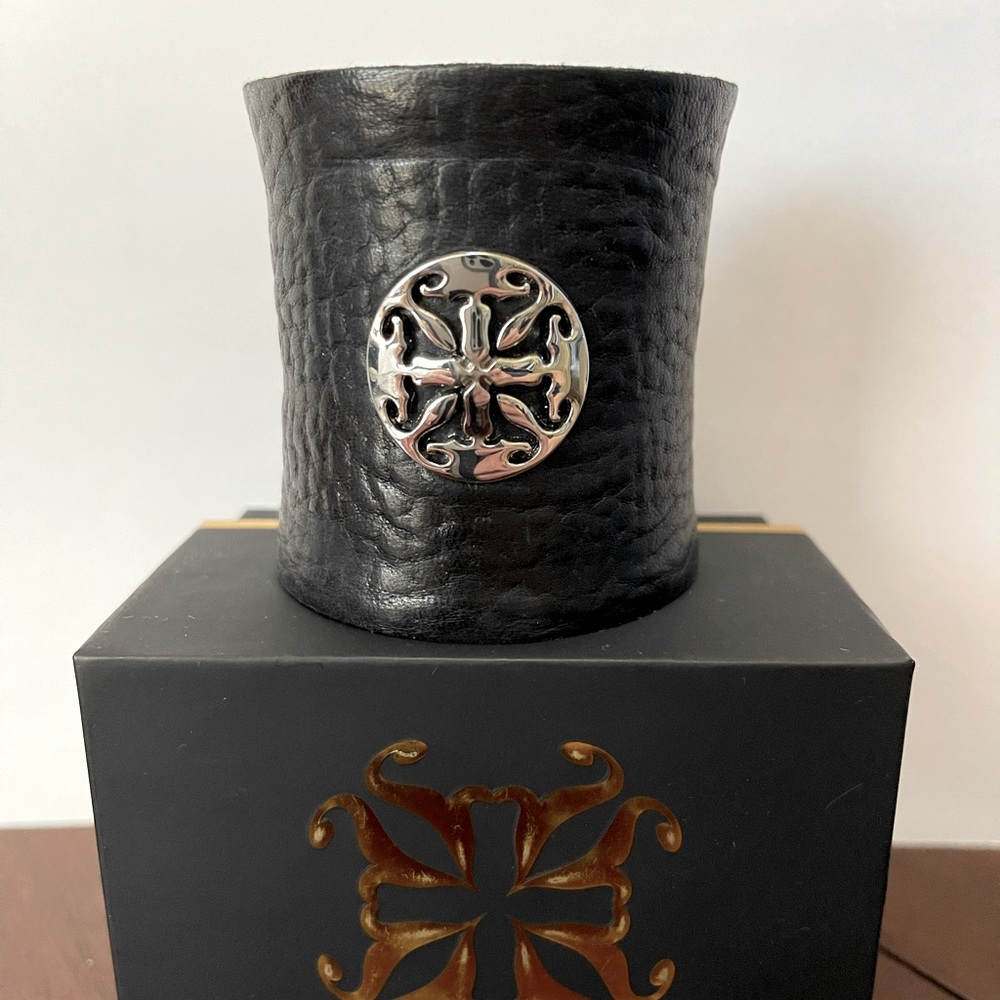 Rustic Cuff 2 inch Lambskin Cuff with RC Logo